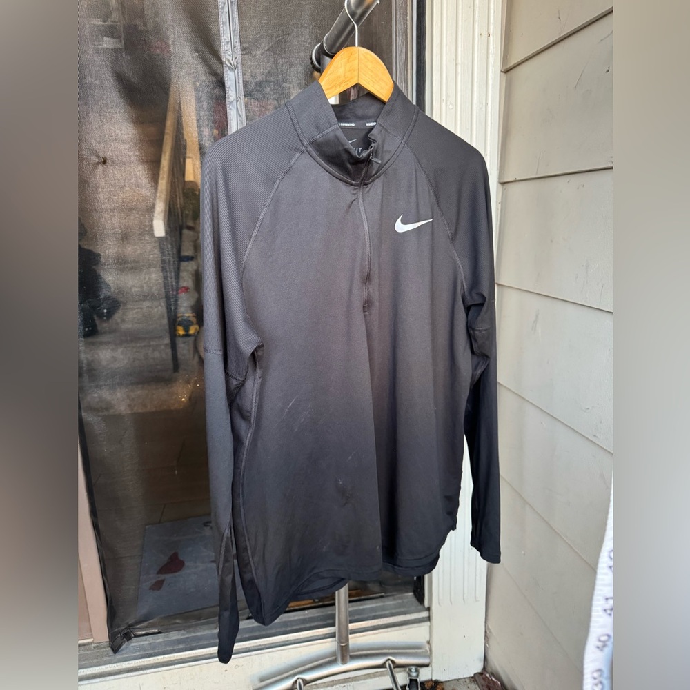 Nike Running 1/4 Zip long sleeve shirt